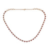 Trillion Pink Sapphire Necklace