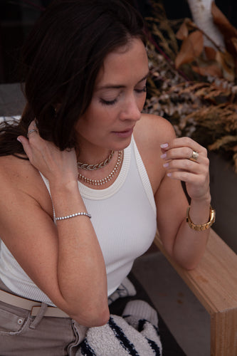 Marquise Pave Diamond Chain