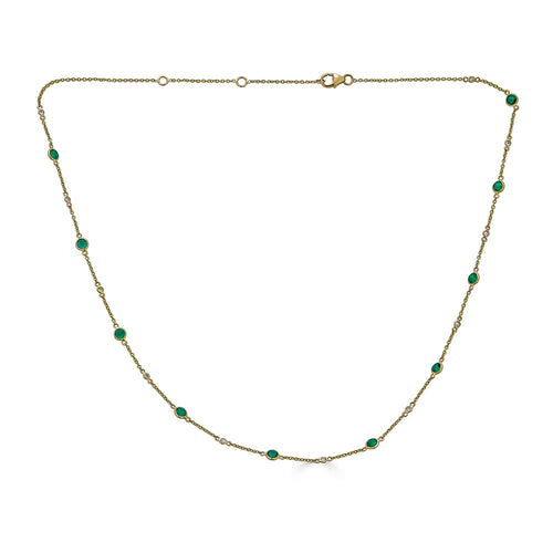 Emerald Yard Necklace