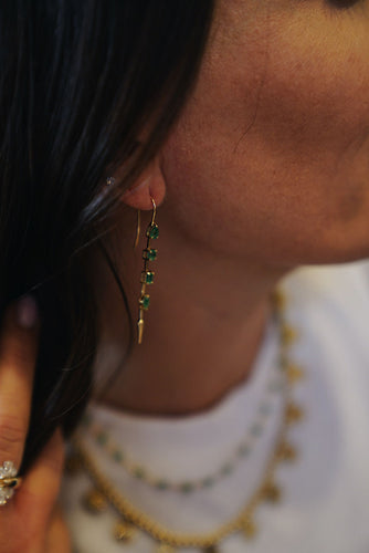 Emerald Yard Necklace