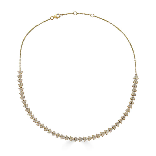 Triangle Diamond Necklace