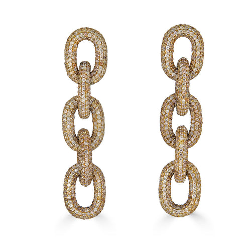 Four Link Chain Earring