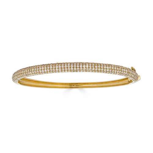 5 Line Diamond Bangle