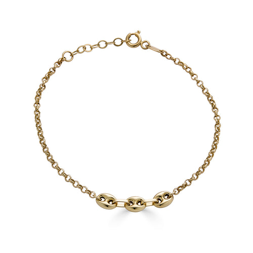 Thin Curb Bracelet