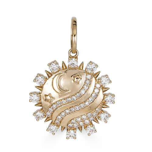 Round Disc Pendant