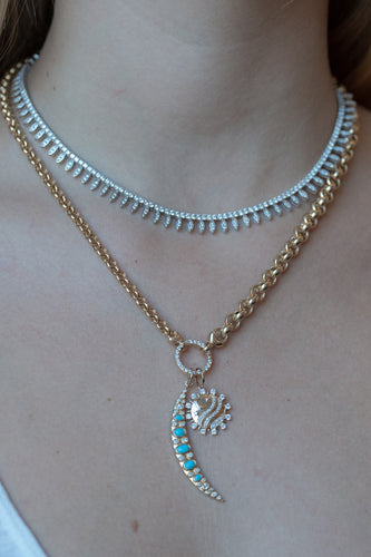 Round Disc Pendant