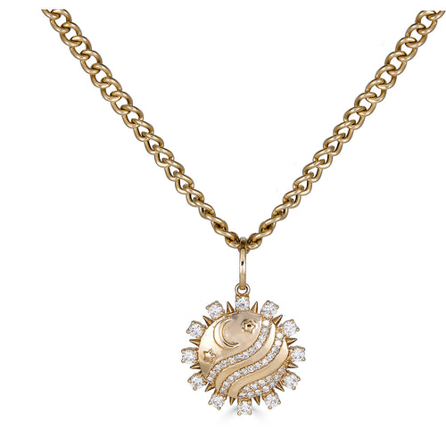 Round Disc Pendant