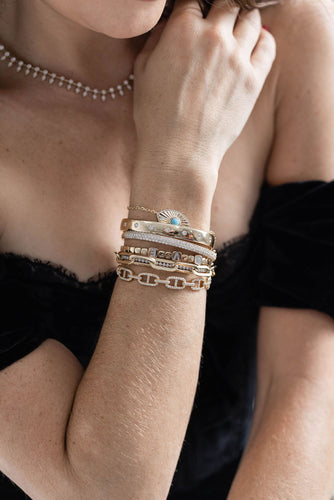 5 Line Diamond Bangle