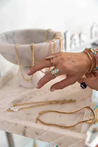 Spiked Diamond Tennis Bracelet