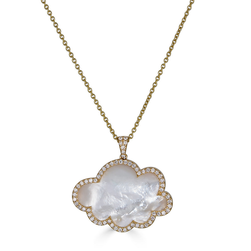Mother of Pearl Cloud Necklace