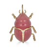 Mauve Beetle Pendant