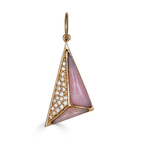 Pink Triangle Pendant