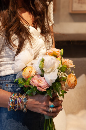 Oval Sleeping Beauty Turquoise Ring