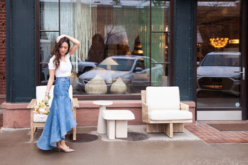 Sleep Beauty Turquoise Four Oval Drop Earrings