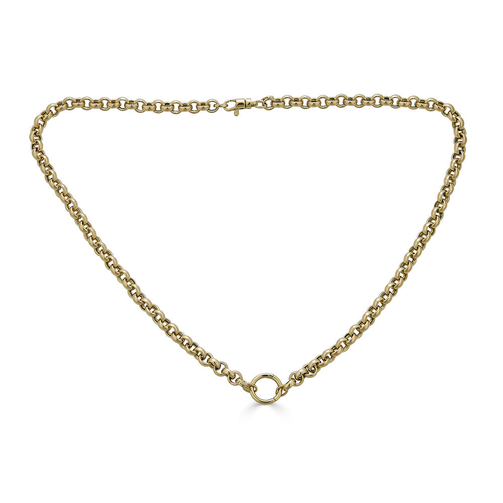 Two Side Rollo Gold Chain | Atlas Fine