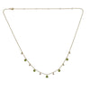 Peridot Bezel Necklace