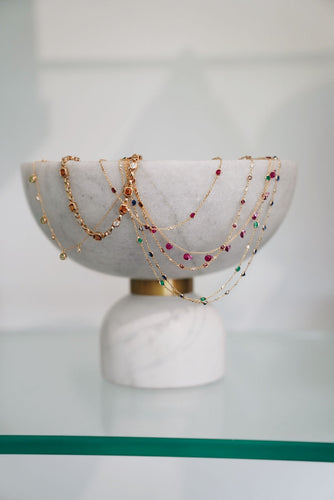 Emerald Yard Necklace