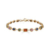 Multi Colored Sapphire Bracelet