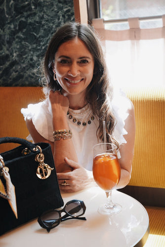 Emerald & Diamond Tennis Bracelet