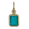 Small Rectangular Emerald Pendant