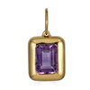 Emerald Cut Amethyst Pendant