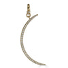 Diamond Crescent Moon Pendant