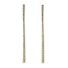 Thin Diamond Stick Earring