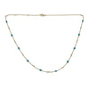 Round Turquoise Necklace