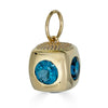 London Blue Topaz Cubed Pendant