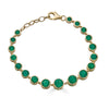 Emerald Round Cut Tennis Bracelet