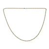 Alternating Black Rhodium Ball Chain