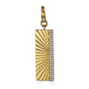 Sunrise Dog Tag Pendant