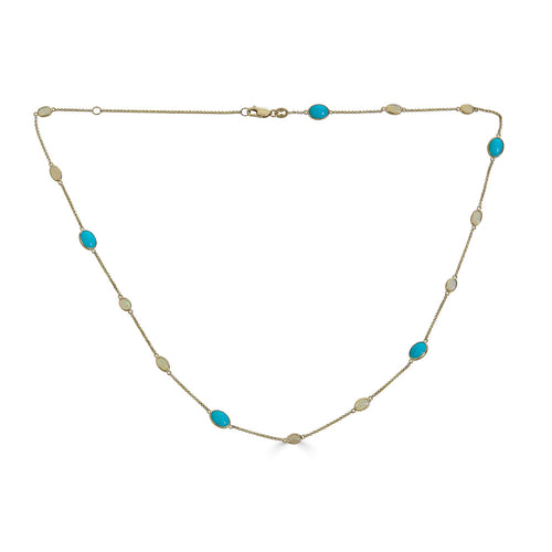 Opal & Turquoise Necklace