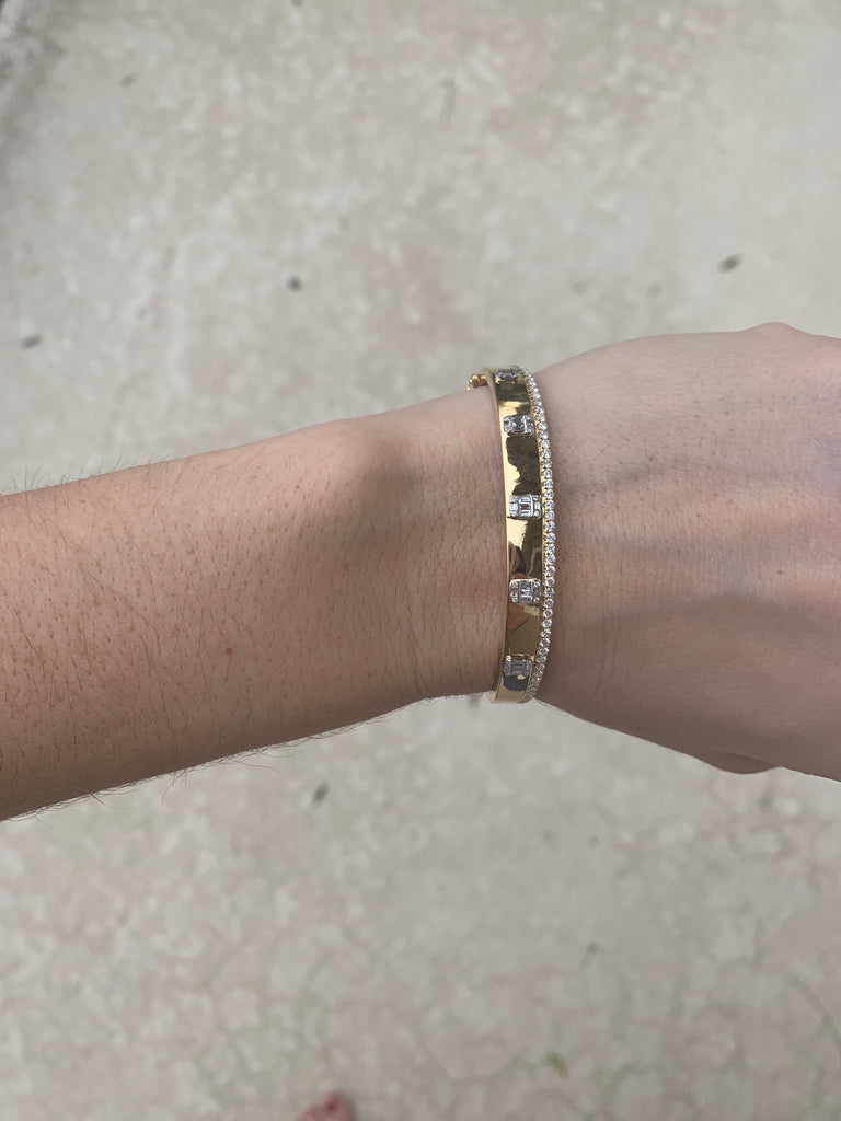Gold Bangle