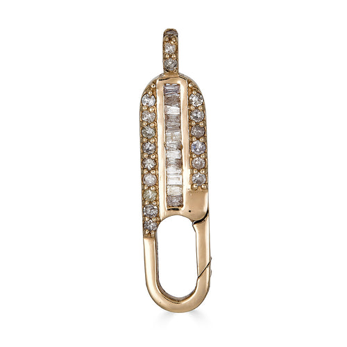 Baguette Diamond Paperclip Extender