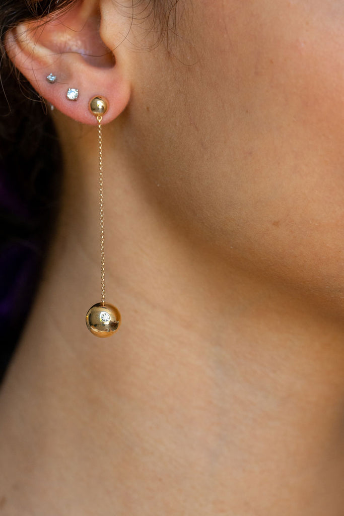 Ball Drop Earrings