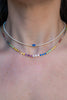 Sapphire Rainbow Necklace