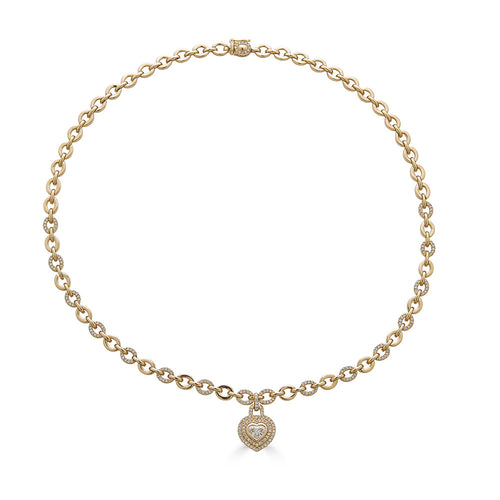 Pave Diamond Chain Link