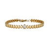 Oval Gold Tile Bracelet