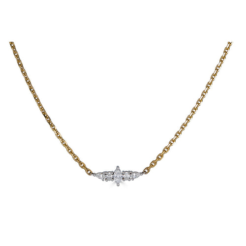 5 Diamond Cluster Pendant