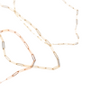 Lobster Clasp Rose Gold Chain